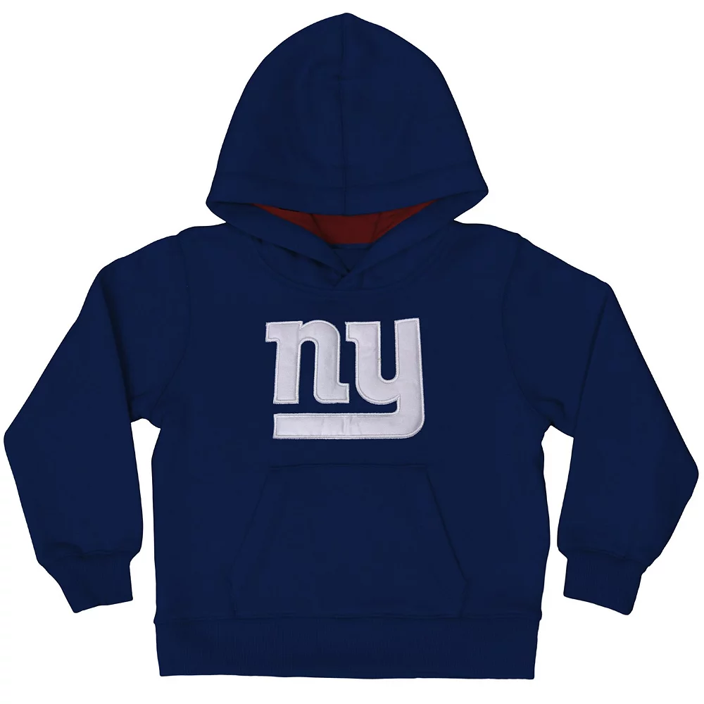 New York Giants Toddler Fan Gear Primary Logo Pullover Hoodie - Royal Blue 1 New York Giants Toddler Fan Gear Primary Logo Pullover Hoodie - Royal Blue