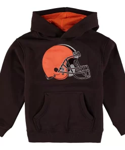 Preschool Brown Cleveland Browns Fan Gear Prime Pullover Hoodie