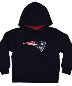 New England Patriots Toddler Fan Gear Primary Logo Pullover Hoodie - Navy Blue