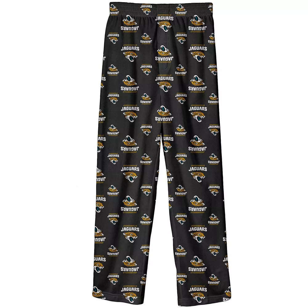 Preschool Black Jacksonville Jaguars All Over Printed Pajama Pants 1 Preschool Black Jacksonville Jaguars All Over Printed Pajama Pants
