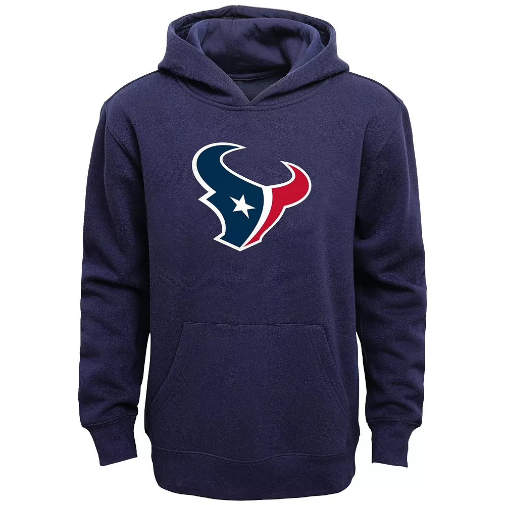 Youth Navy Houston Texans Team Logo Pullover Hoodie 1 Youth Navy Houston Texans Team Logo Pullover Hoodie