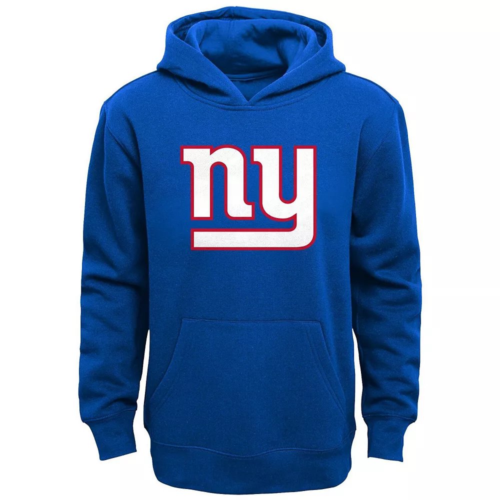 New York Giants Youth Primary Logo Team Color Fleece Pullover Hoodie - Royal Blue 1 New York Giants Youth Primary Logo Team Color Fleece Pullover Hoodie - Royal Blue