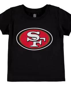 Toddler Black San Francisco 49ers Team Logo T-Shirt