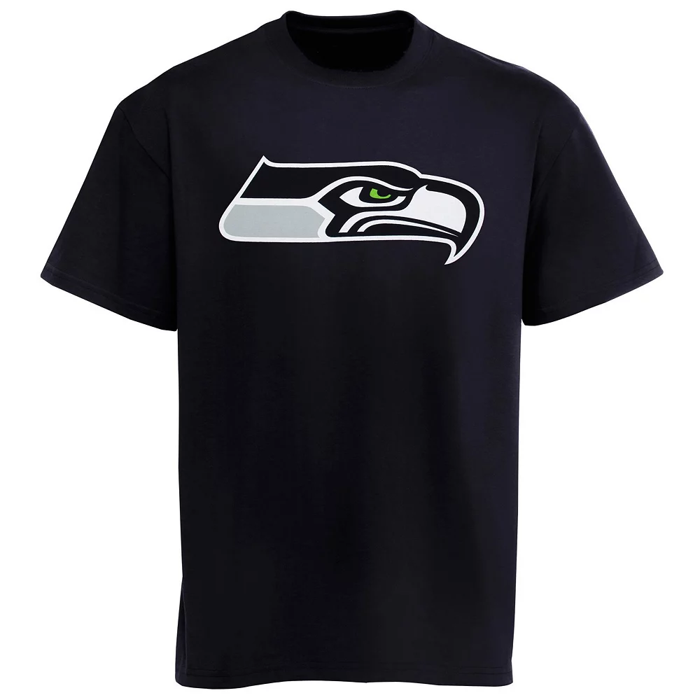 Seattle Seahawks Youth Team Logo T-Shirt - College Navy 1 Seattle Seahawks Youth Team Logo T-Shirt - College Navy