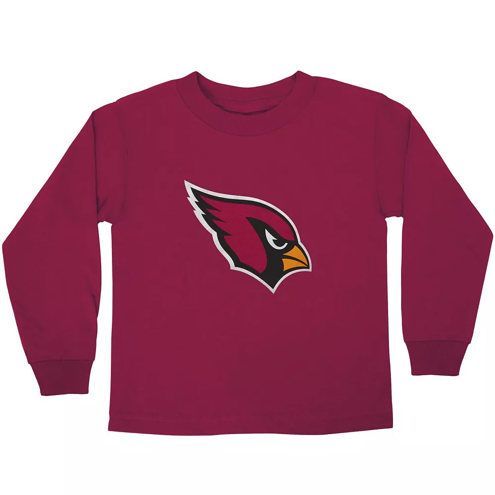 Arizona Cardinals Preschool Team Logo Long Sleeve T-Shirt - Cardinal 1 Arizona Cardinals Preschool Team Logo Long Sleeve T-Shirt - Cardinal