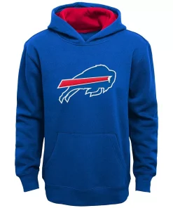 Youth Royal Buffalo Bills Fan Gear Prime Pullover Hoodie -MLB Shop 4017446 ALT