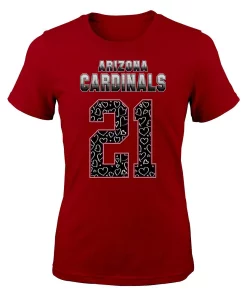 Girls Youth Patrick Peterson Cardinal Arizona Cardinals Fade Route Name & Number T-Shirt -MLB Shop 4017931 ALT2