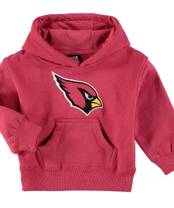 Toddler Cardinal Arizona Cardinals Team Logo Pullover Hoodie