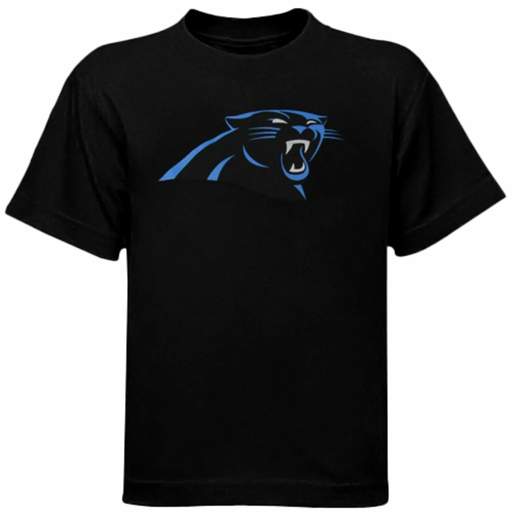 Carolina Panthers Preschool Team Logo T-Shirt - Black 1 Carolina Panthers Preschool Team Logo T-Shirt - Black
