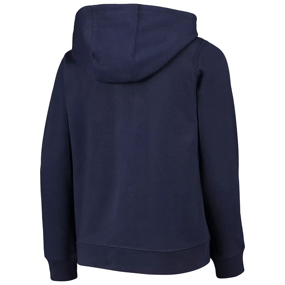 Youth Navy Minnesota Twins Team Color Wordmark Full-Zip Hoodie 4 Youth Navy Minnesota Twins Team Color Wordmark Full-Zip Hoodie - Image 4