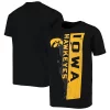 Youth Black Iowa Hawkeyes Challenger T-Shirt