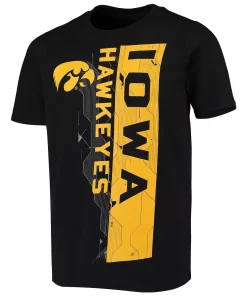 Youth Black Iowa Hawkeyes Challenger T-Shirt -MLB Shop 4043115 ALT2