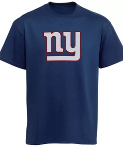 New York Giants Youth Team Logo T-Shirt - Royal Blue-