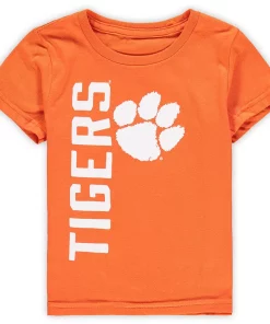 Toddler Orange Clemson Tigers Big & Bold T-Shirt