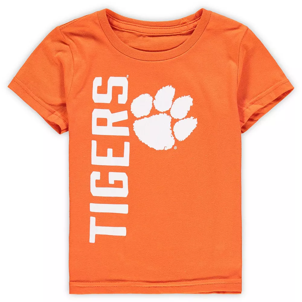 Toddler Orange Clemson Tigers Big & Bold T-Shirt 1 Toddler Orange Clemson Tigers Big & Bold T-Shirt