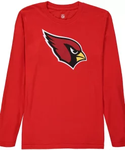 Arizona Cardinals Youth Team Logo Long Sleeve T-Shirt - Cardinal