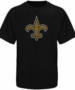 New Orleans Saints Youth Team Logo T-Shirt - Black