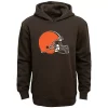 Youth Brown Cleveland Browns Team Logo Pullover Hoodie