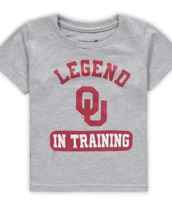 Toddler Heathered Gray Oklahoma Sooners Legend Trainer T-Shirt