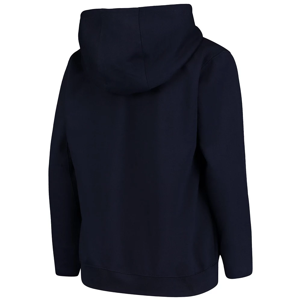 Youth Navy Houston Astros Team Color Wordmark Full-Zip Hoodie 4 Youth Navy Houston Astros Team Color Wordmark Full-Zip Hoodie - Image 4