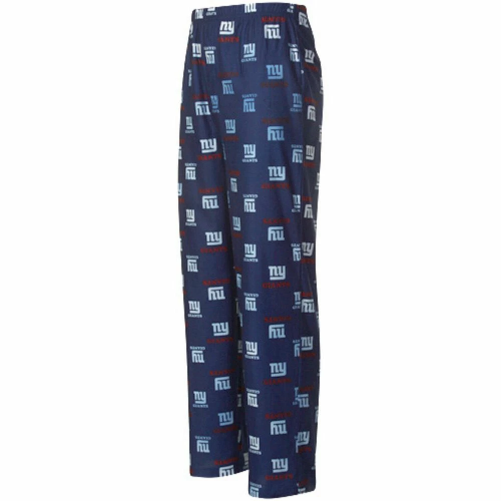 New York Giants Youth All Over Print Lounge Pants - Royal Blue 2 New York Giants Youth All Over Print Lounge Pants - Royal Blue - Image 2