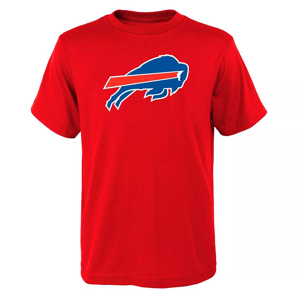 Buffalo Bills Youth Primary Logo T-Shirt - Red 1 Buffalo Bills Youth Primary Logo T-Shirt - Red