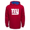 Youth Red New York Giants Fan Gear Prime Pullover Hoodie