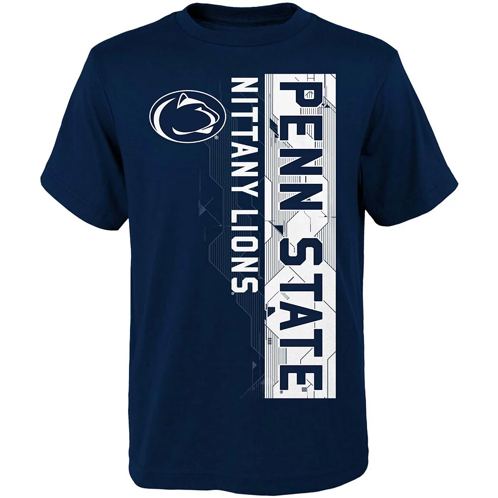 Youth Navy Penn State Nittany Lions Challenger T-Shirt 1 Youth Navy Penn State Nittany Lions Challenger T-Shirt