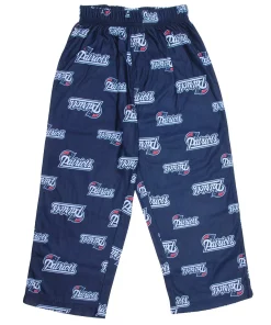 Preschool Navy Blue New England Patriots Allover Logo Printed Pants
