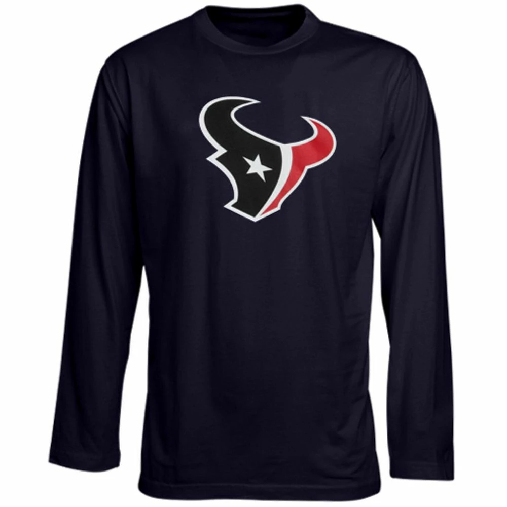 Houston Texans Preschool Team Logo Long Sleeve T-Shirt - Navy Blue 1 Houston Texans Preschool Team Logo Long Sleeve T-Shirt - Navy Blue