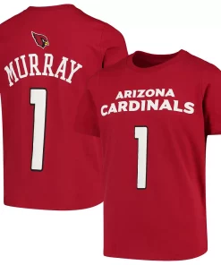 Youth Kyler Murray Cardinal Arizona Cardinals Mainliner Player Name & Number T-Shirt -MLB Shop 4079338 ALT