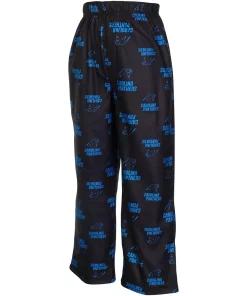 Carolina Panthers Preschool Allover Logo Printed Pants - Black