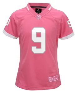 Girls Youth Drew Brees Pink New Orleans Saints Bubble Gum Jersey 6 Girls Youth Drew Brees Pink New Orleans Saints Bubble Gum Jersey -MLB Shop 4081004 ALT2