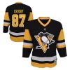 Toddler Sidney Crosby Black Pittsburgh Penguins Replica Player Jersey