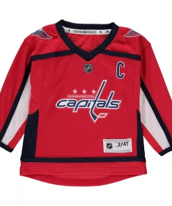 Toddler Alexander Ovechkin Red Washington Capitals Replica Player Jersey 5 Toddler Alexander Ovechkin Red Washington Capitals Replica Player Jersey -MLB Shop 4162433 ALT2