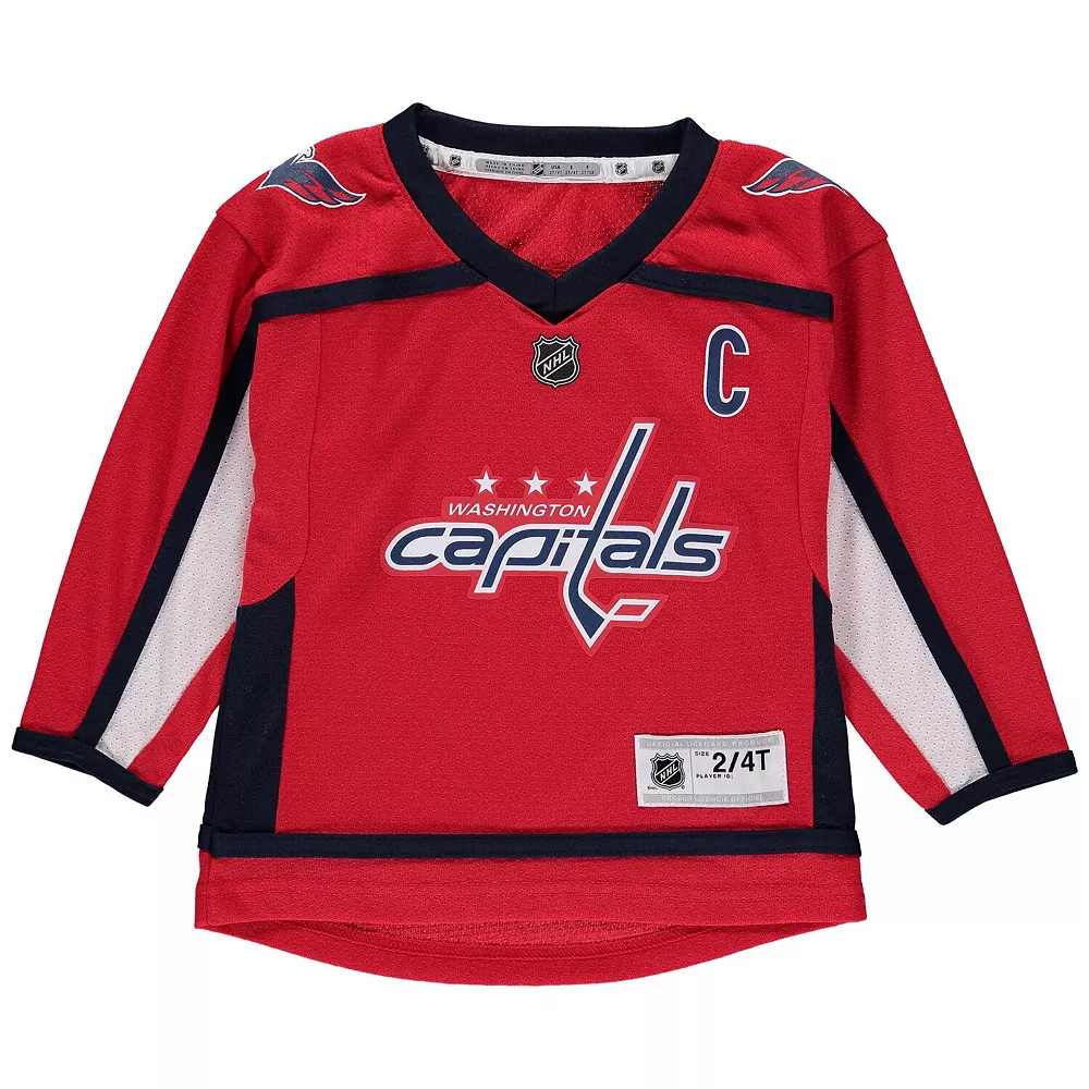 Toddler Alexander Ovechkin Red Washington Capitals Replica Player Jersey 3 Toddler Alexander Ovechkin Red Washington Capitals Replica Player Jersey - Image 3
