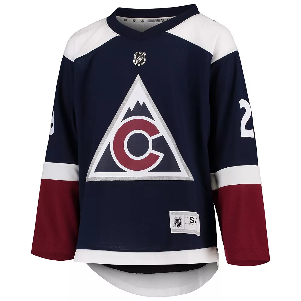 Youth Nathan MacKinnon Navy Colorado Avalanche Alternate Replica Player Jersey 3 Youth Nathan MacKinnon Navy Colorado Avalanche Alternate Replica Player Jersey - Image 3