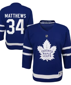 Toddler Auston Matthews Royal Toronto Maple Leafs Replica Player Jersey