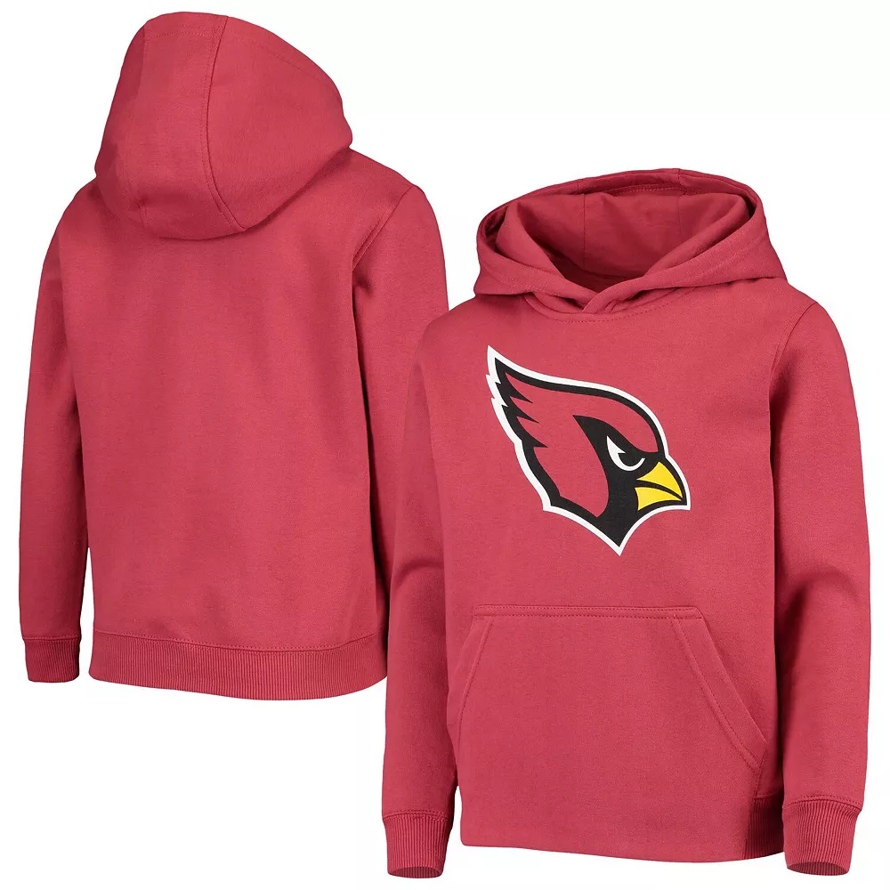 Youth Cardinal Arizona Cardinals Primary Team Logo Pullover Hoodie 1 Youth Cardinal Arizona Cardinals Primary Team Logo Pullover Hoodie