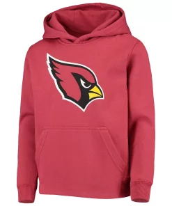 Youth Cardinal Arizona Cardinals Primary Team Logo Pullover Hoodie 5 Youth Cardinal Arizona Cardinals Primary Team Logo Pullover Hoodie -MLB Shop 4281507 ALT2