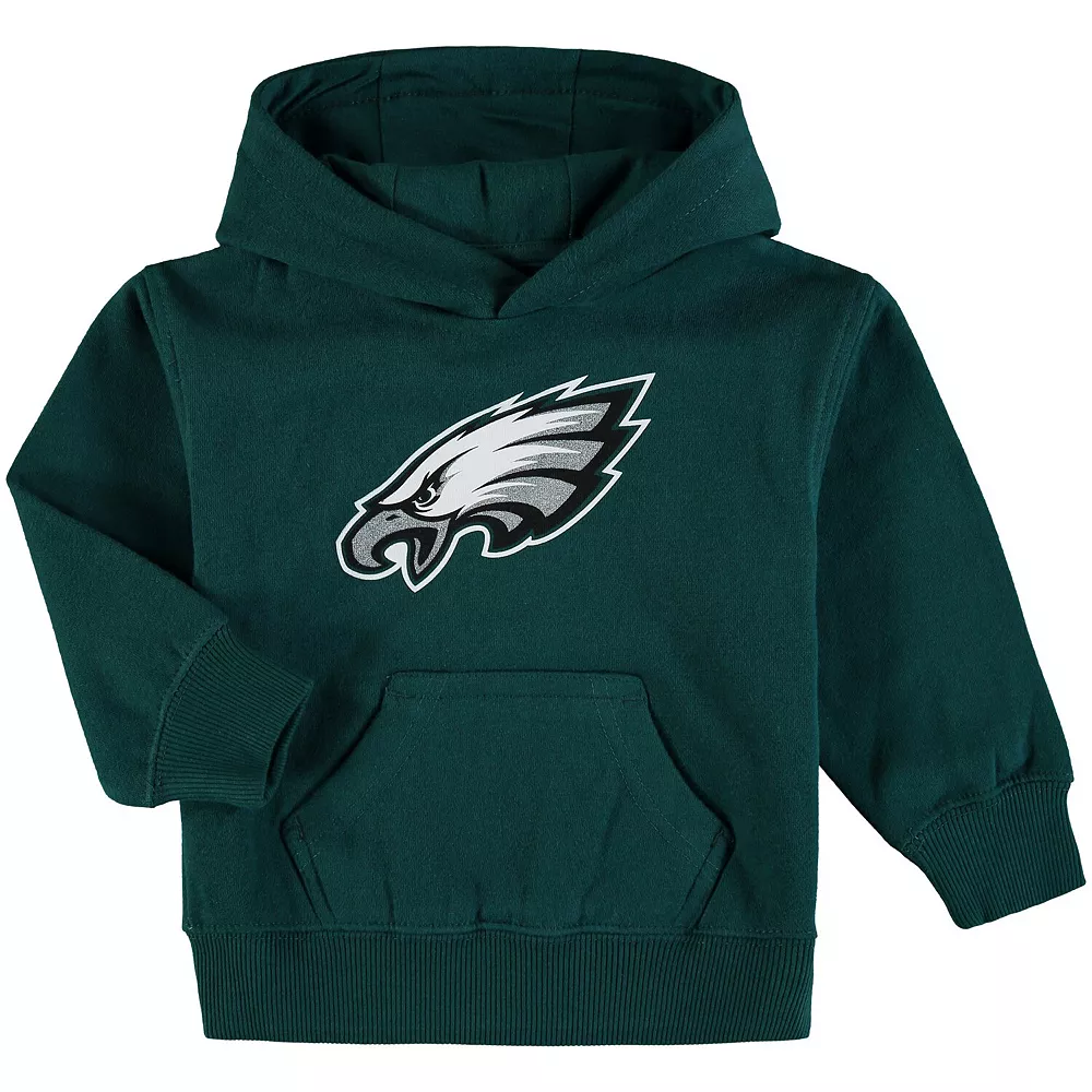 Toddler Green Philadelphia Eagles Team Logo Pullover Hoodie 1 Toddler Green Philadelphia Eagles Team Logo Pullover Hoodie