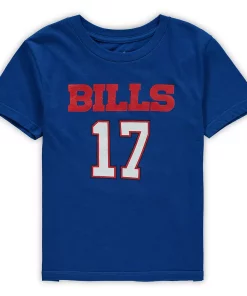 Preschool Josh Allen Royal Buffalo Bills Mainliner Player Name & Number T-Shirt 5 Preschool Josh Allen Royal Buffalo Bills Mainliner Player Name & Number T-Shirt -MLB Shop 4285339 ALT2