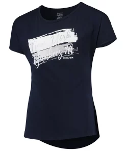 Girls Youth Navy New York Yankees Brush Stroke Dolman T-Shirt 6 Girls Youth Navy New York Yankees Brush Stroke Dolman T-Shirt -MLB Shop 4286248 ALT2