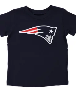 New England Patriots Preschool Team Logo T-Shirt - Navy Blue