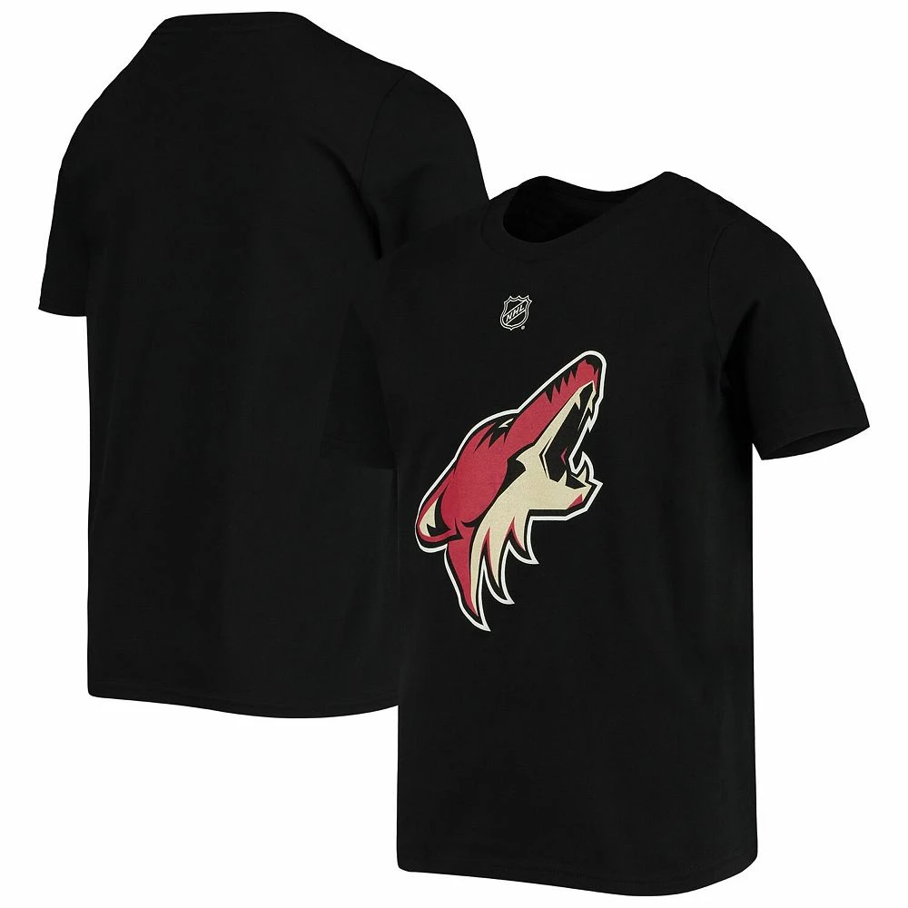 Youth Black Arizona Coyotes Primary Logo T-Shirt 1 Youth Black Arizona Coyotes Primary Logo T-Shirt