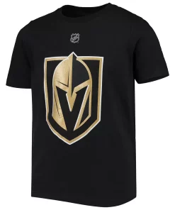 Youth William Karlsson Black Vegas Golden Knights Player Name & Number T-Shirt -MLB Shop 4372273 ALT2