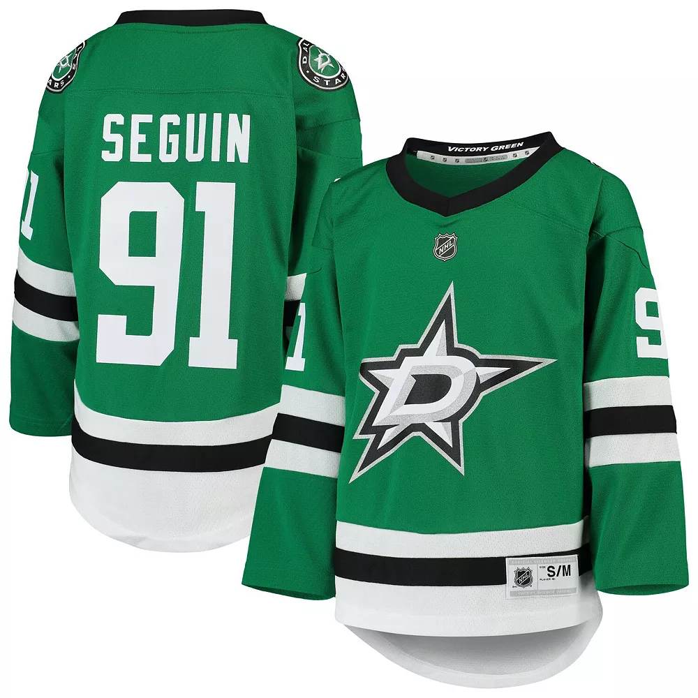 Youth Tyler Seguin Kelly Green Dallas Stars Home Replica Player Jersey 2 Youth Tyler Seguin Kelly Green Dallas Stars Home Replica Player Jersey - Image 2
