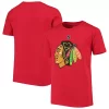 Youth Red Chicago Blackhawks Primary Logo T-Shirt