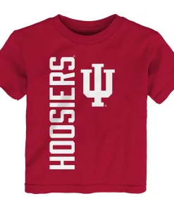 Toddler Crimson Indiana Hoosiers Big & Bold T-Shirt