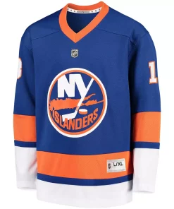 Youth Mathew Barzal Royal New York Islanders Home Player Replica Jersey -MLB Shop 4372964 ALT2